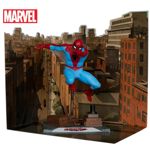 Marvel PVC Statue Spider-Man (Gold Label) 15 cm (2025) | Collector Edition